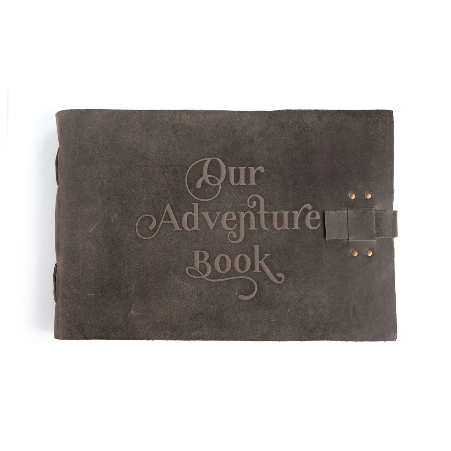 Slate Embossed Adventure Guest Book