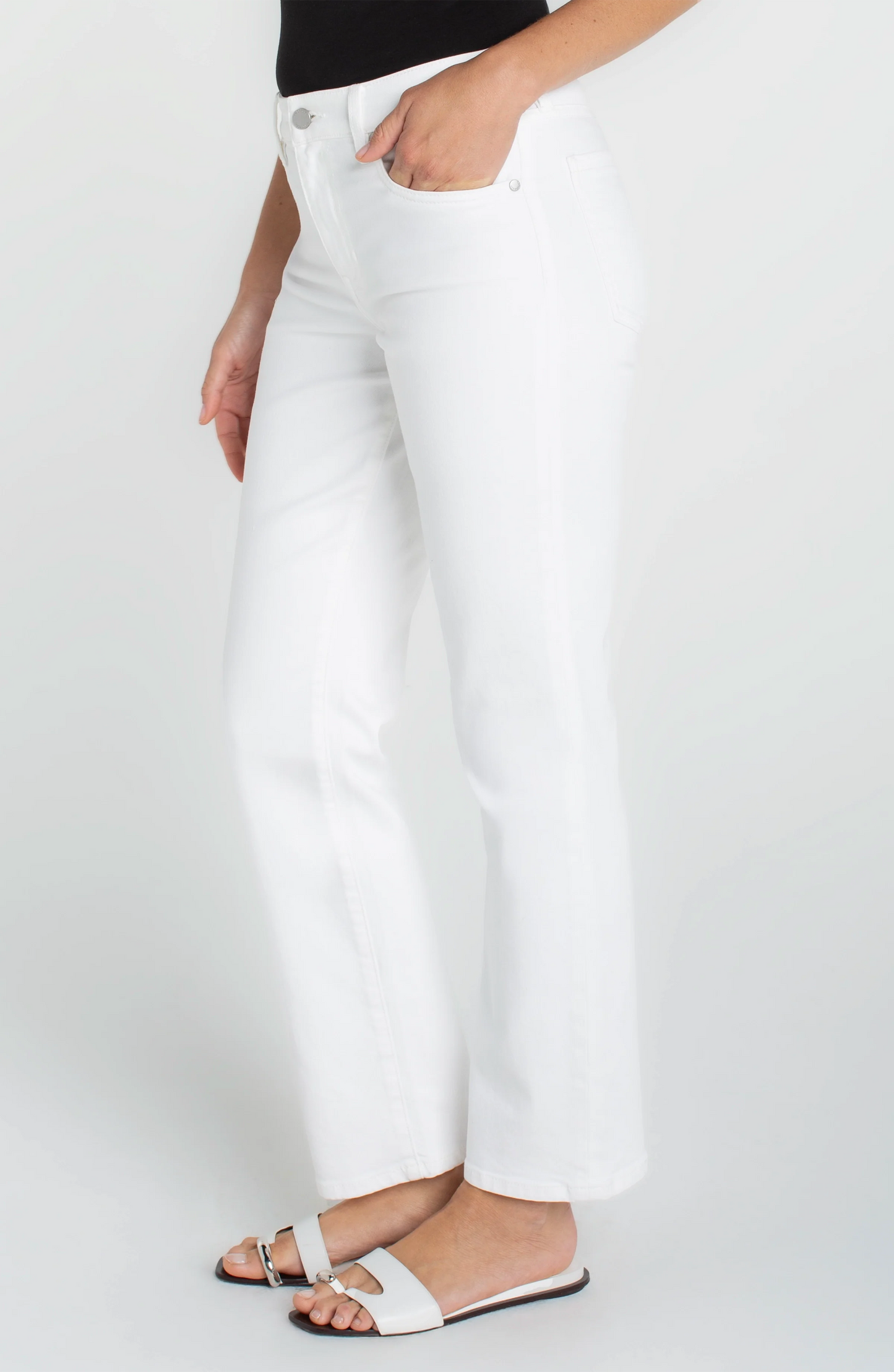 Kennedy Straight Jeans Bright White