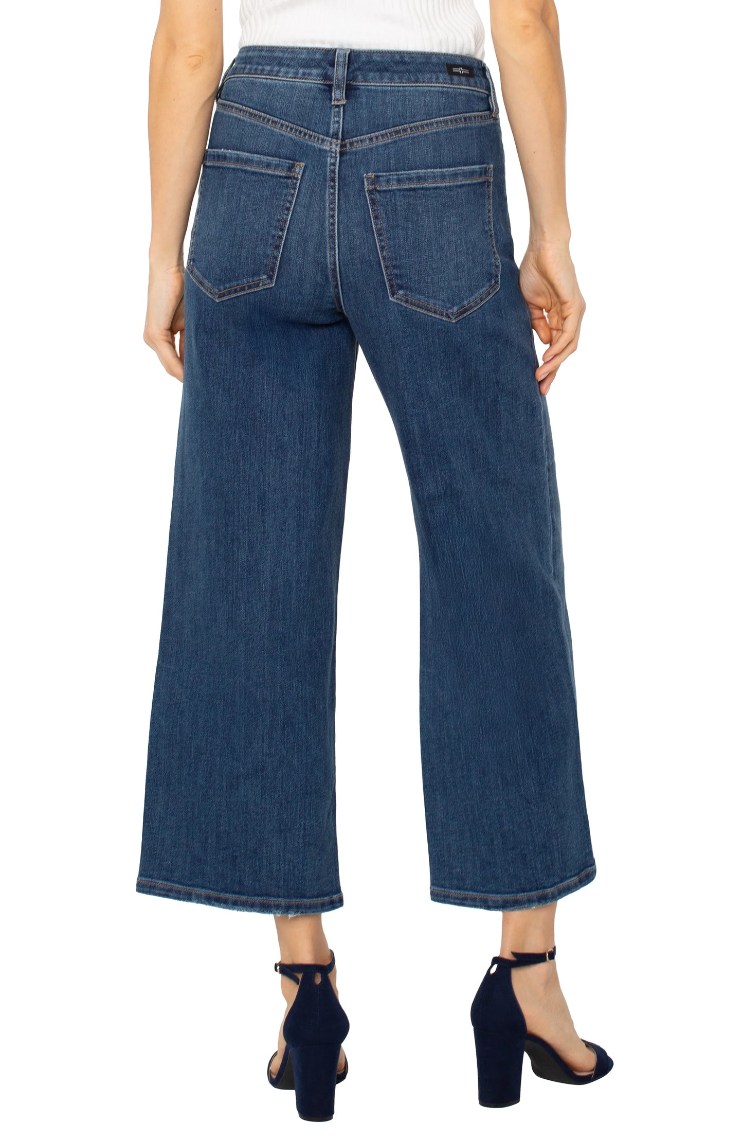 Stride Hi-rise Wide Leg Crop Wabash