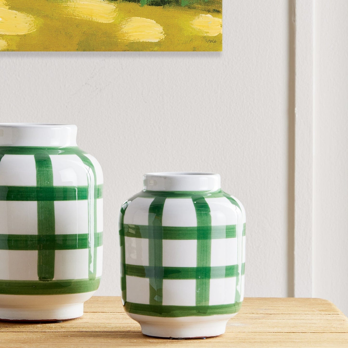 ELVA VASE SMALL GREEN