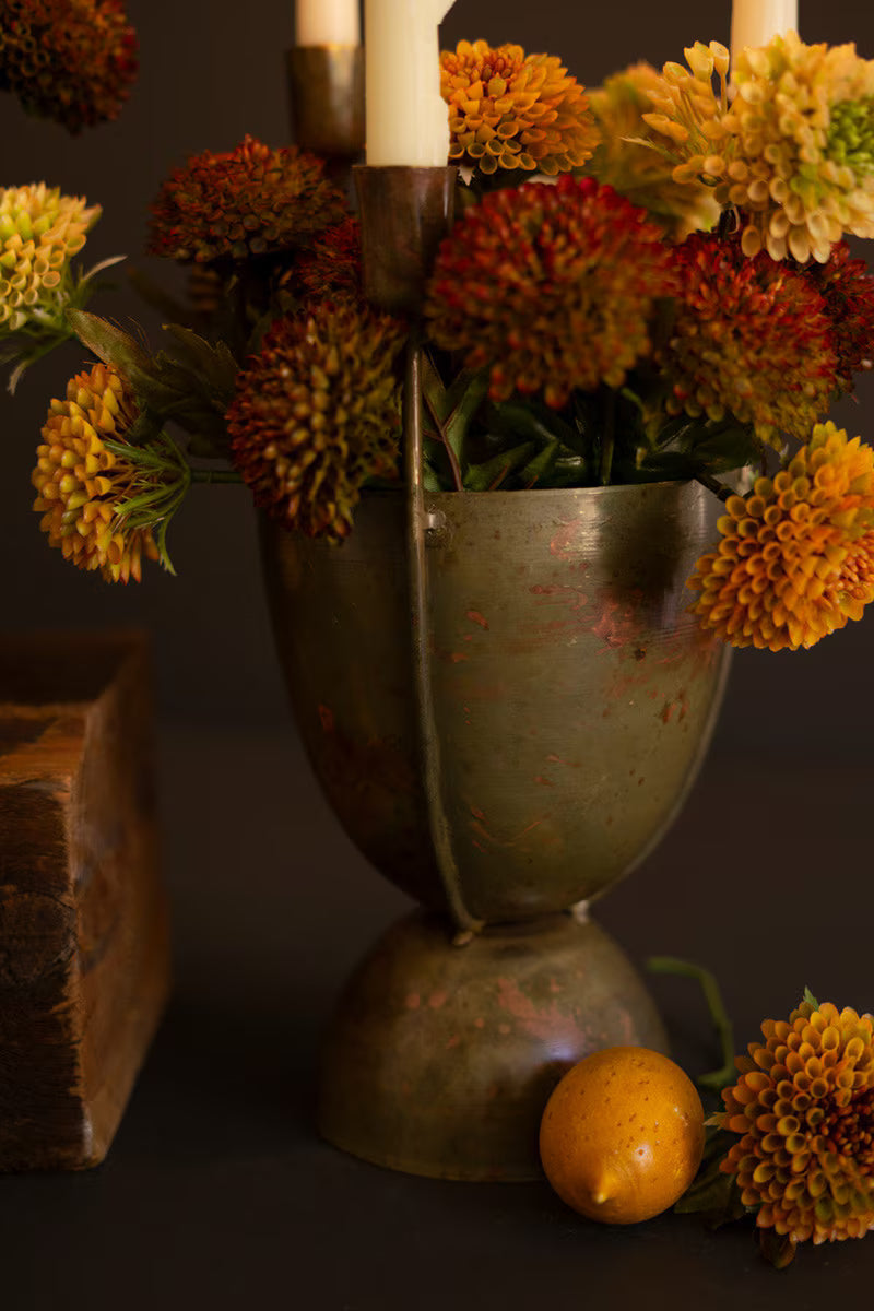 Taper Candelabras with Planters