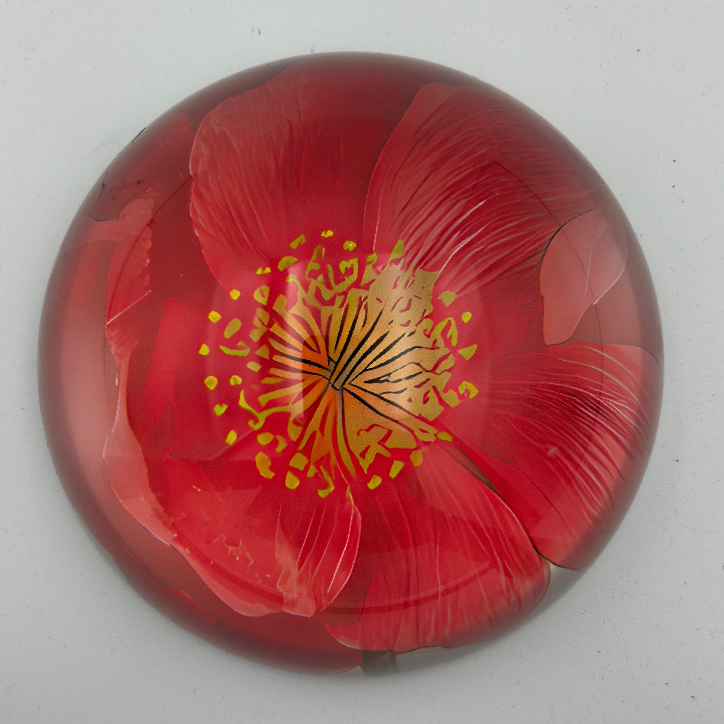 Red Flower 2 Paperweight