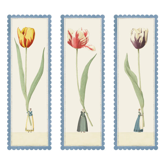 Tulip Bookmarks Set of 3