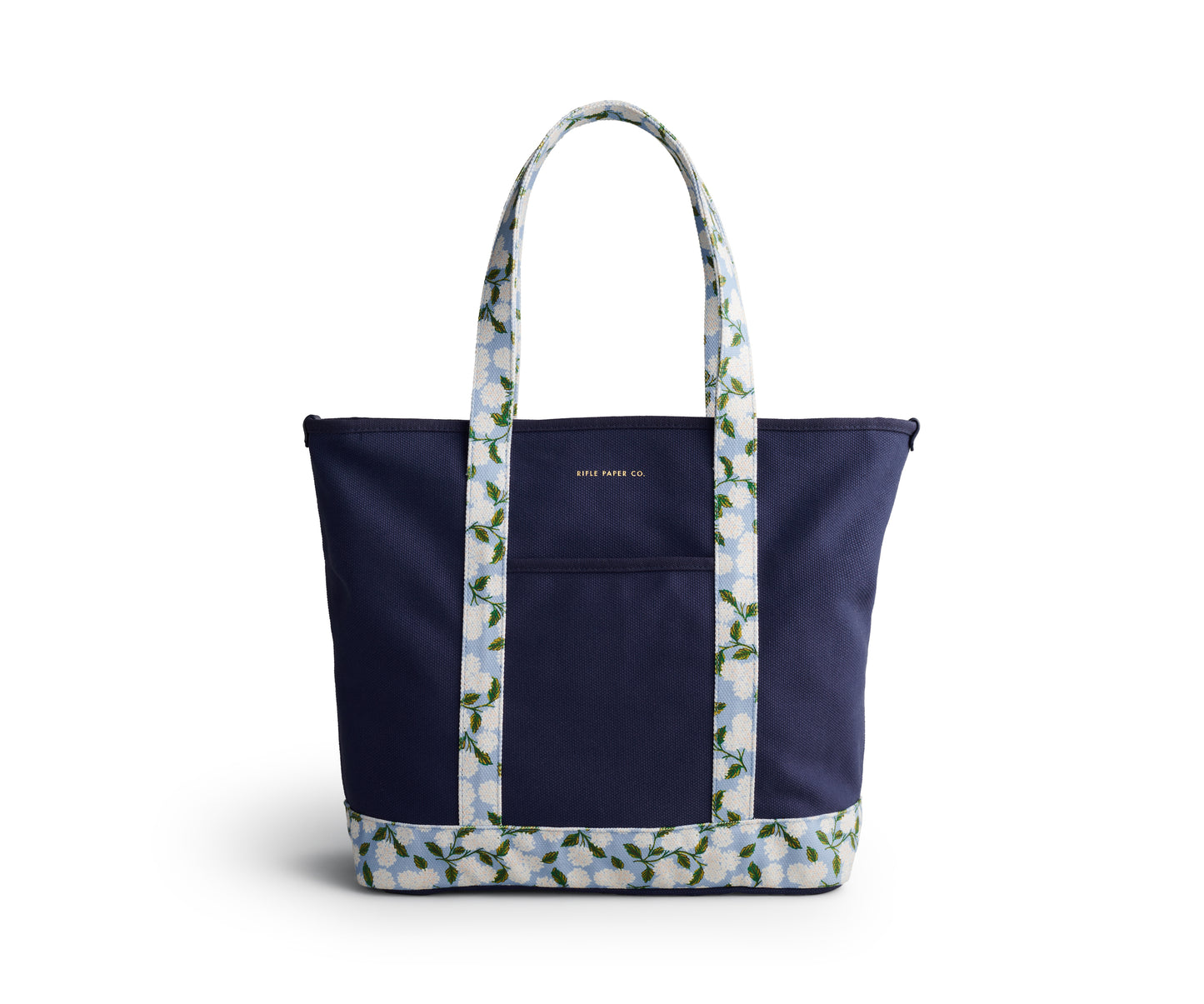Rifle Paper Hydrangea Canvas Carry All
