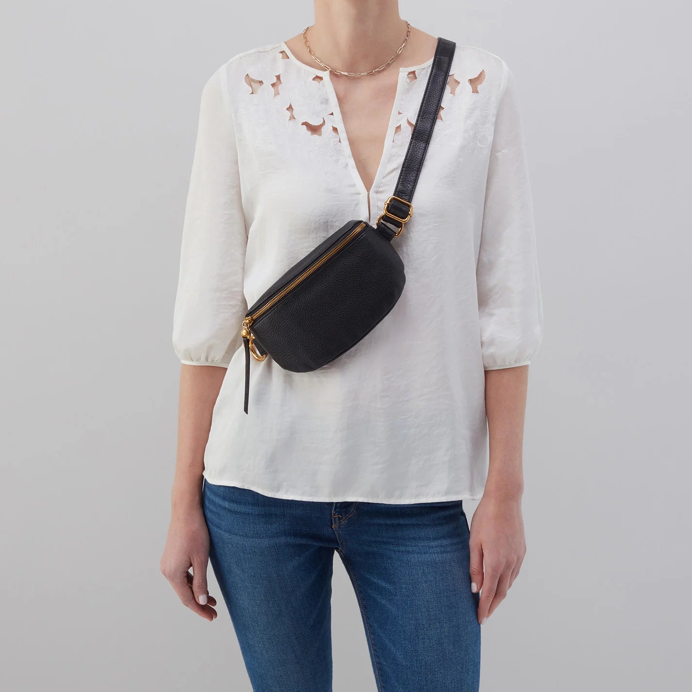 Fern Belt Bag - Black