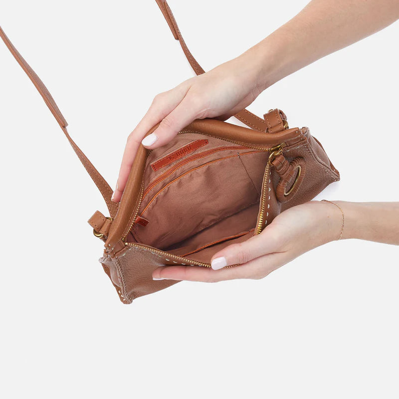 Austin Medium Crossbody Warm Honey