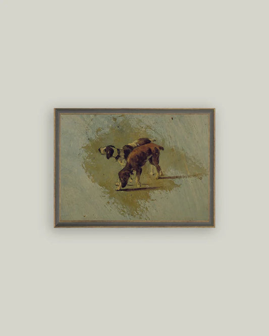 Two Dogs 15x11