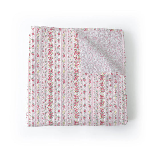Wilshire Stripe Pink Baby/Throw Blanket