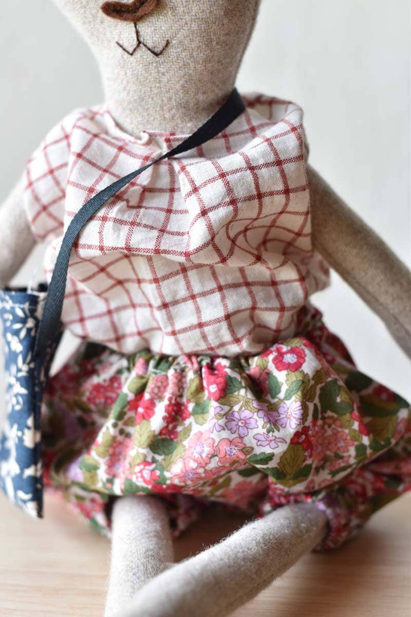 Ruthie the Rabbit - Gingham Picnic Set : Bloomers