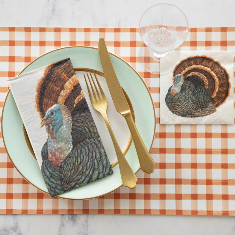 Heritage Turkey Cocktail Napkins