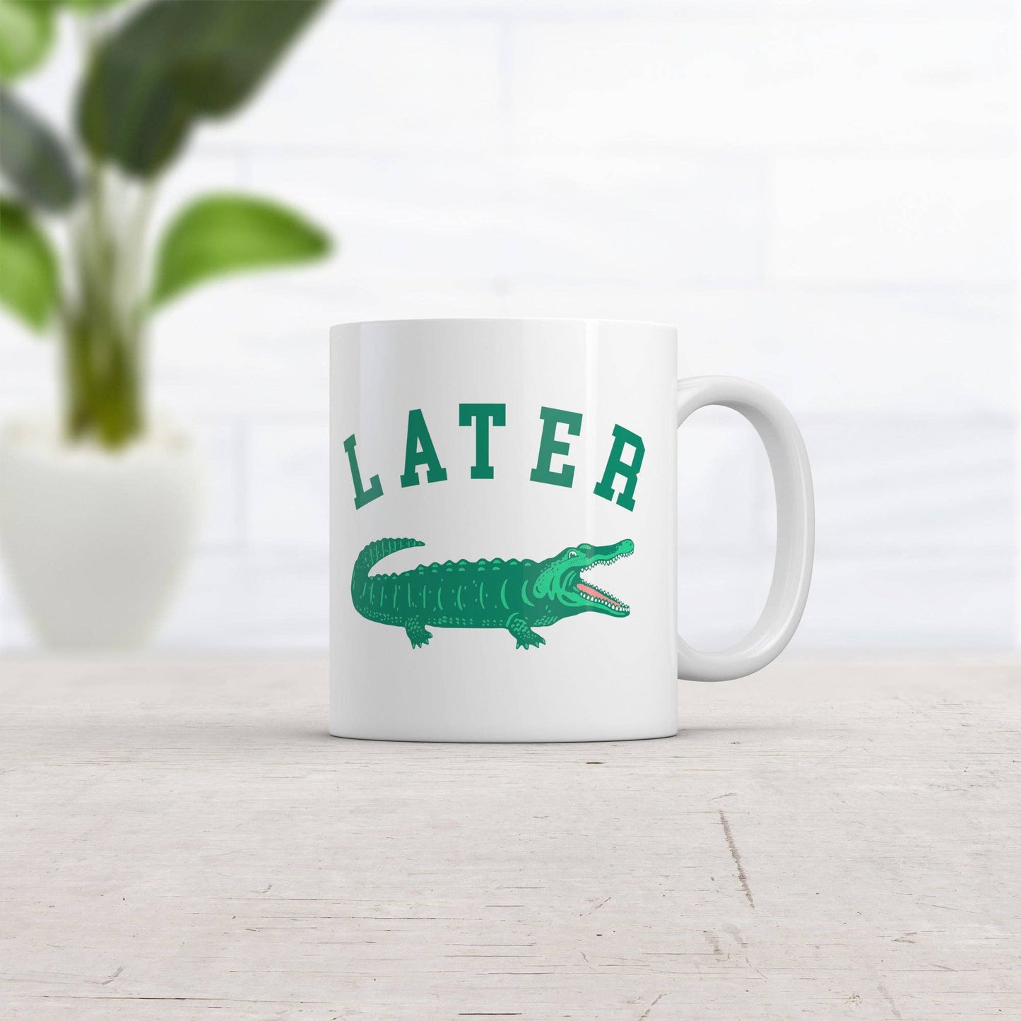 Later Gator Mug: White / Standard