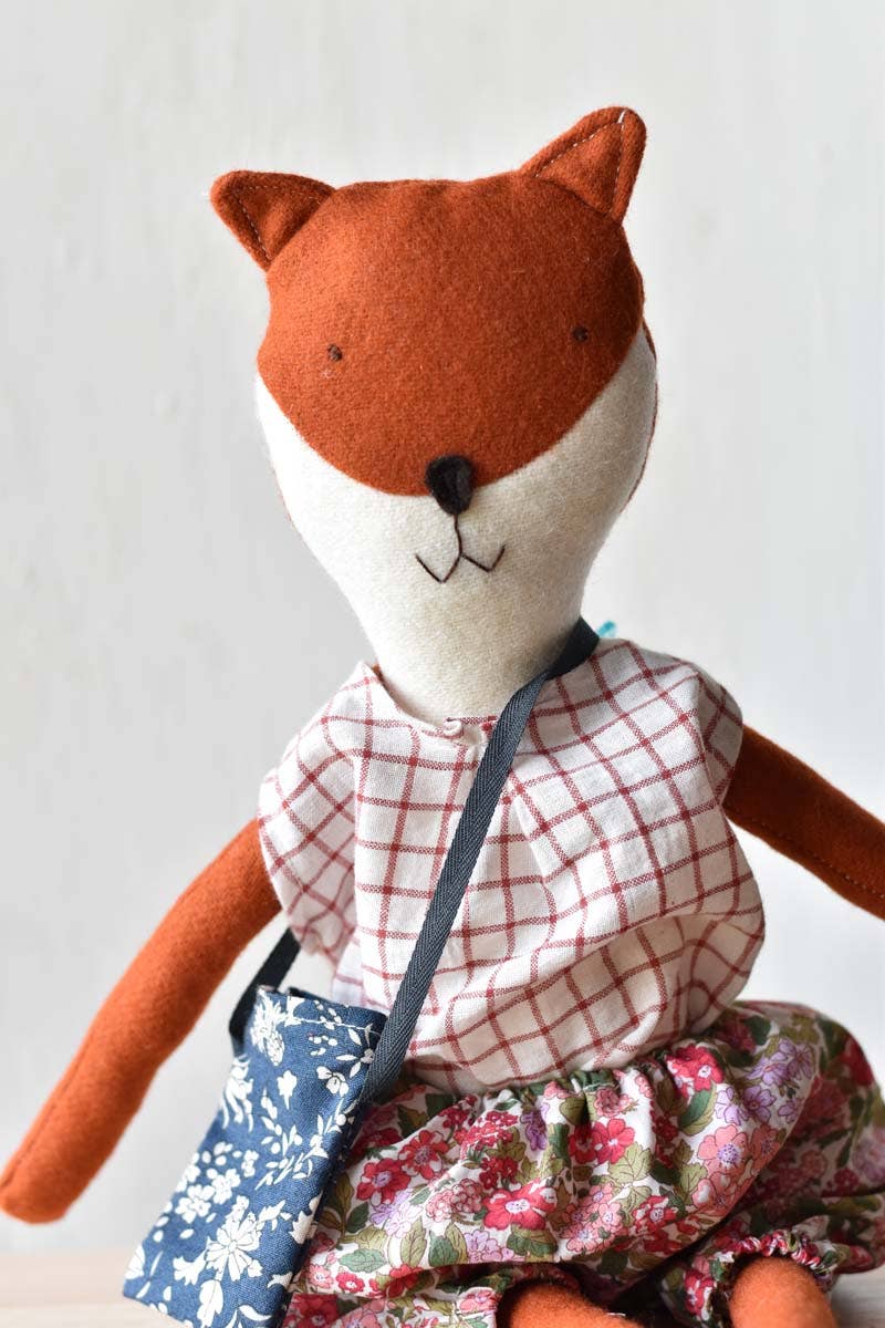 Florette Fox Doll- Gingham Picnic Set : Pants