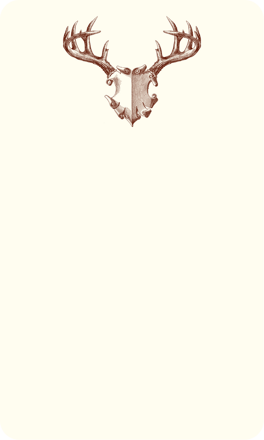 Antler Mount Thinking Card