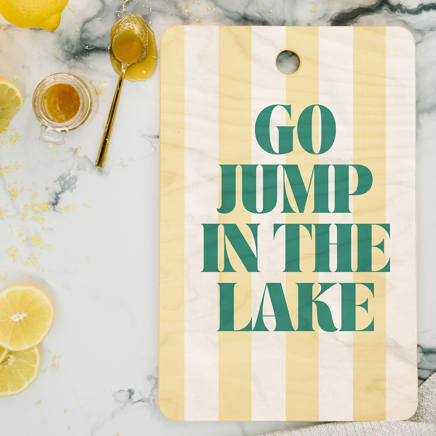 Cutting Board Go Jump In the Lake by Ciaojessa