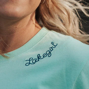 Light Teal Simply Lakegirl Tee