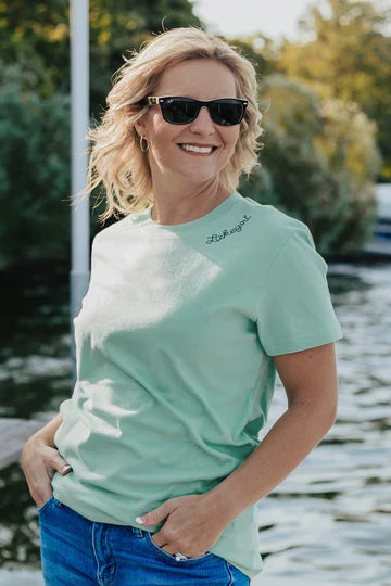 Light Teal Simply Lakegirl Tee