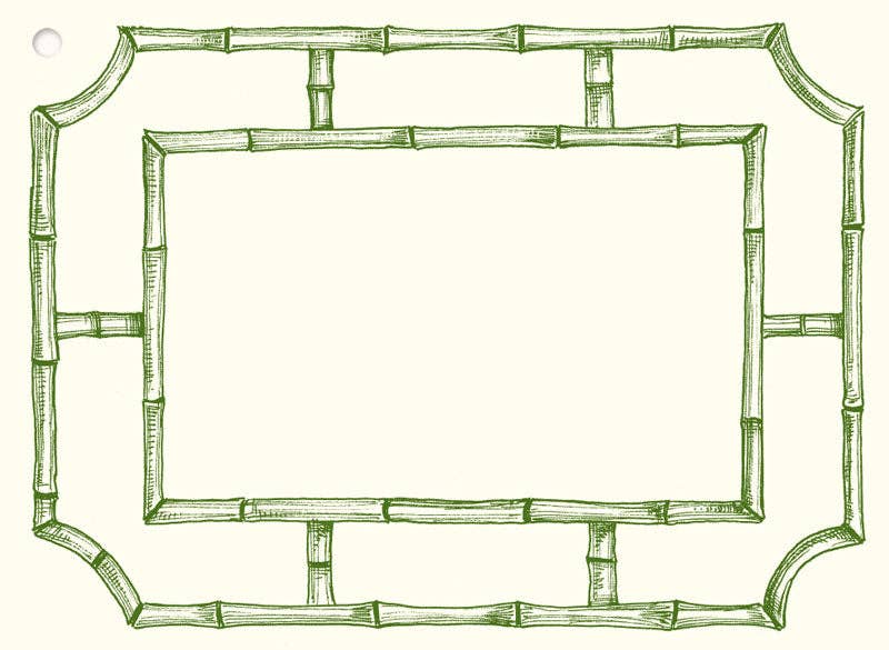 Bamboo Lattice Gift Tags