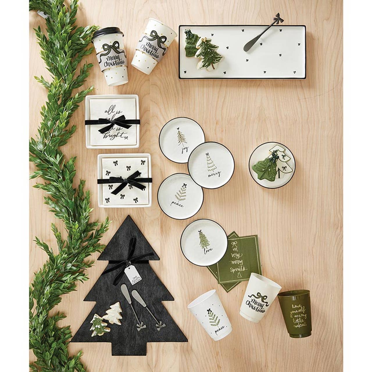 Cocktail Napkins - Merry Spirit: Material