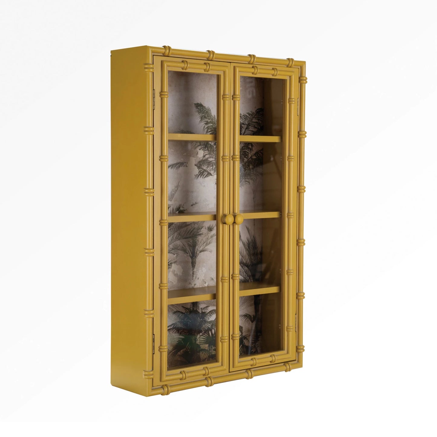 Wood MDF & Glass Cabinet