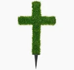 26" UV Grass Cross Stake with Hanger