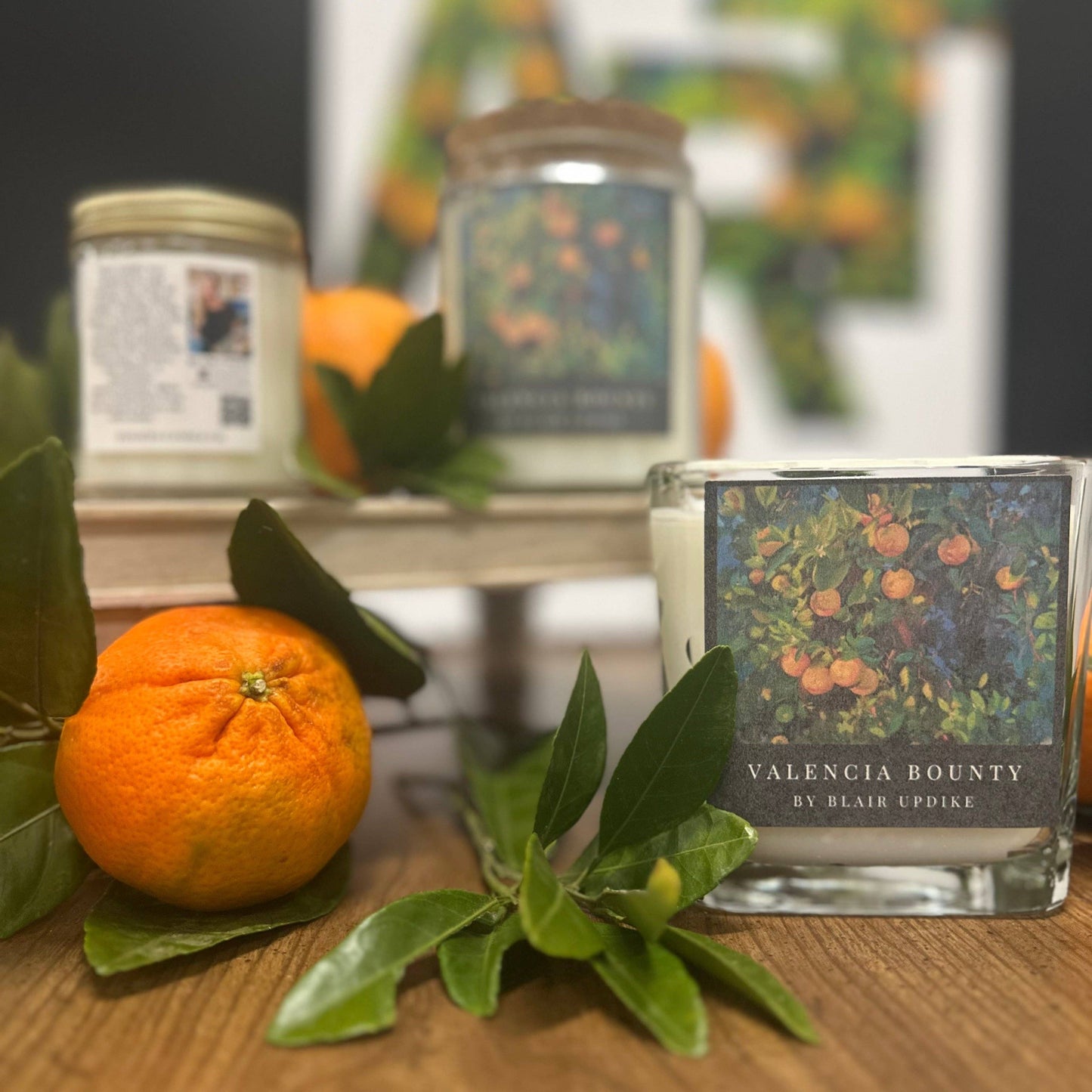 2-Wick Candle 13oz Valencia Bounty