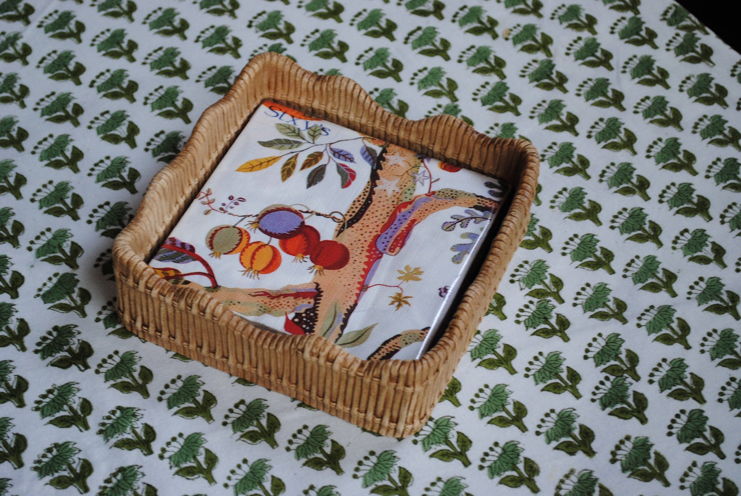 Pomegranate Tree Cocktail Napkins