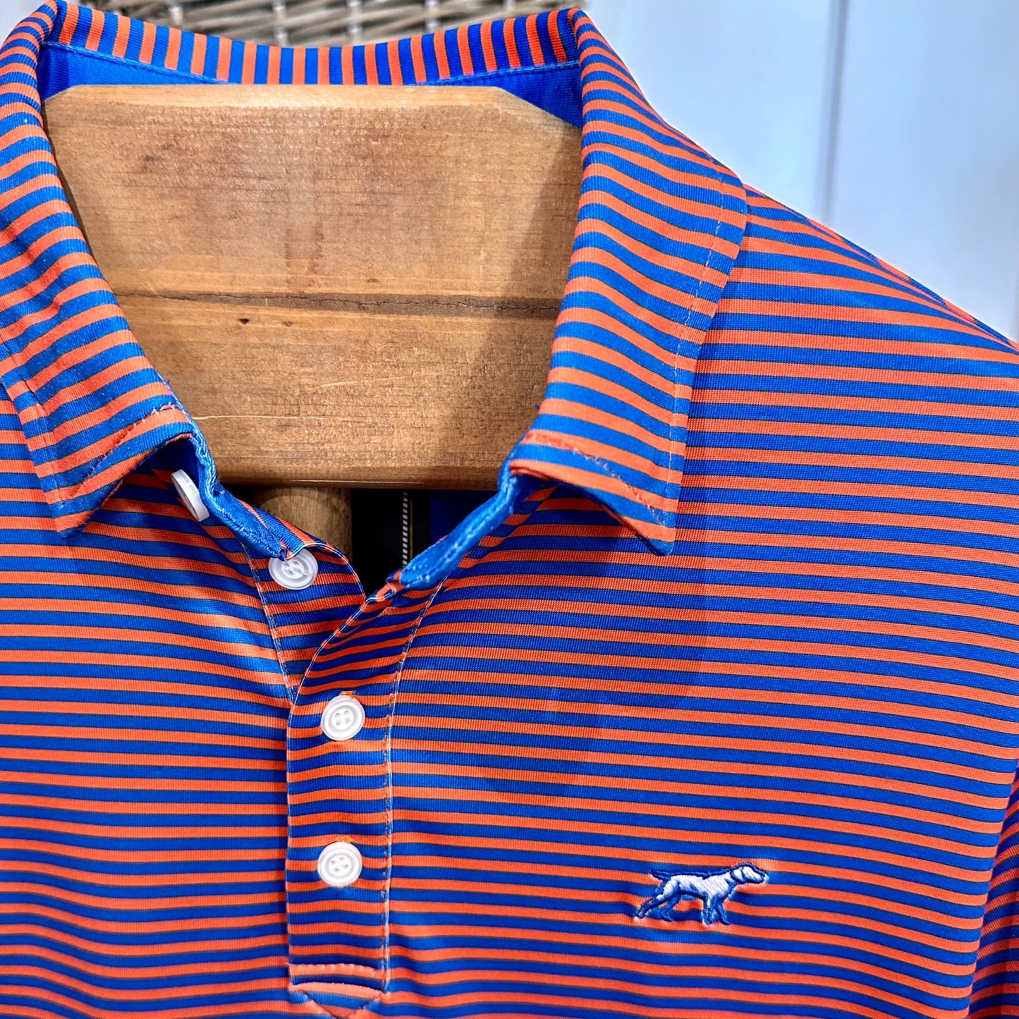 Fieldstone Custom Orange/Blue Polo