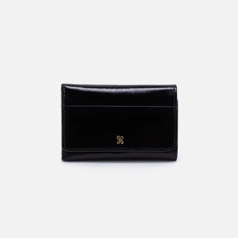 Jill Trifold Wallet - Black