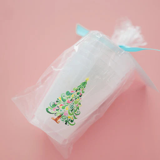 Festive Christmas Tree Cups