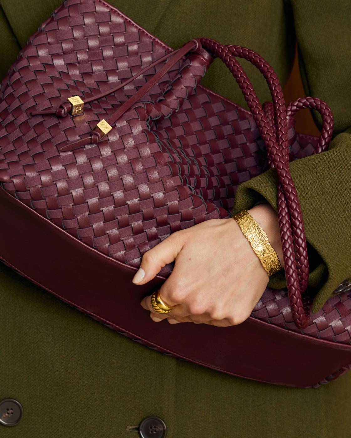 NOVA SMALL SHOULDER TOTE | Cherry Mixed