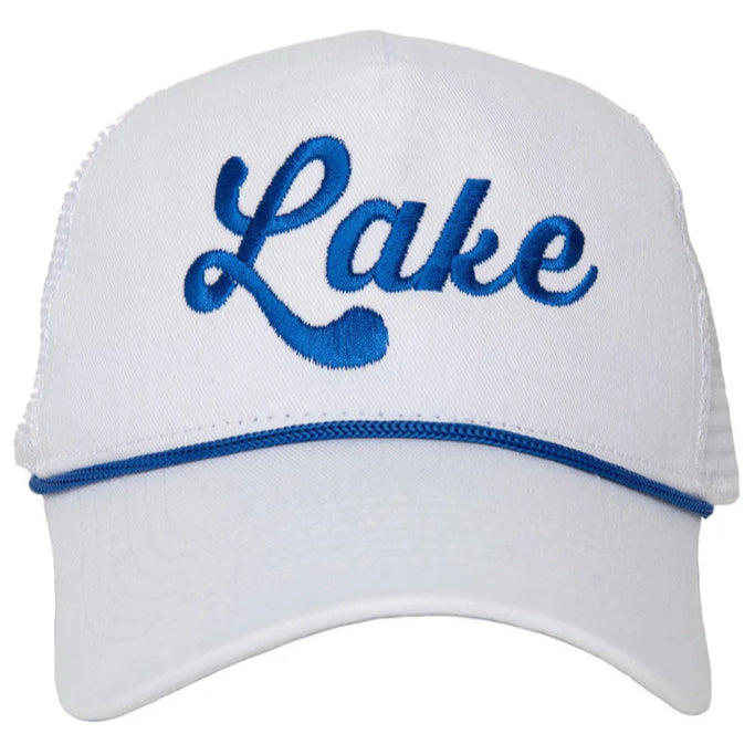 Lake Trucker Cap w Rope