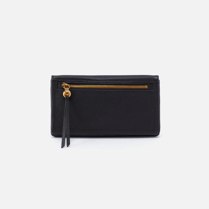 Lumen Continental Wallet - Black