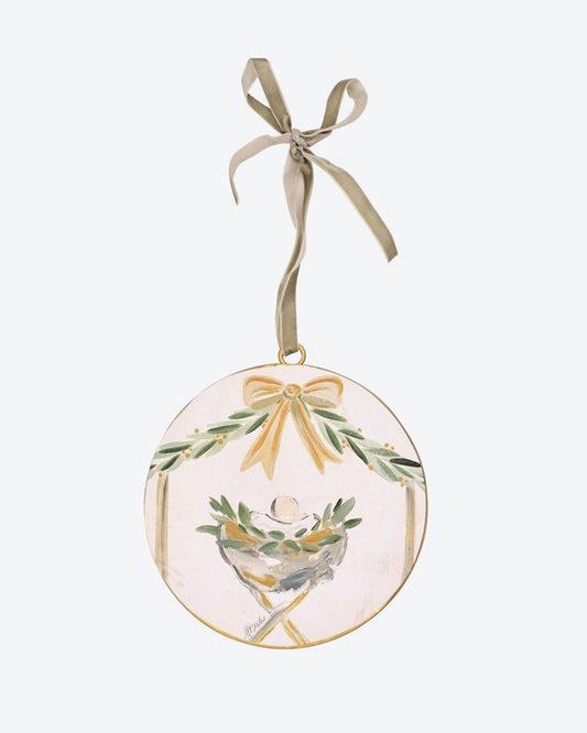 6" Metal Disc Manger with Bow