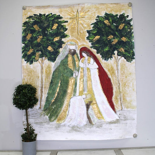 38x46" Art Paper, Holy Family