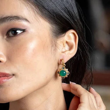 contessa Post Drop Earrings Multi