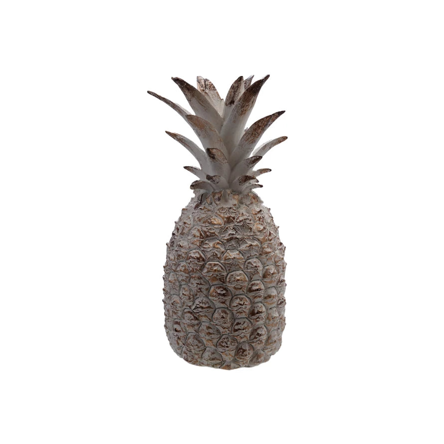 Resin Pineapple, Cream Color