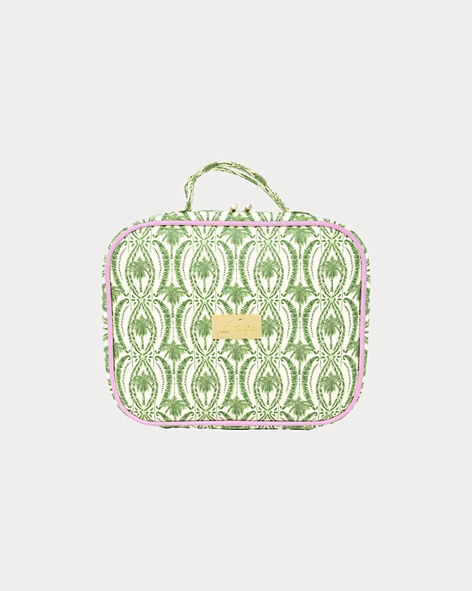 Toiletry Case-Palm Stripe