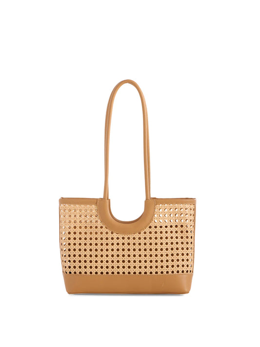 Lyra Mini Tote-Tan