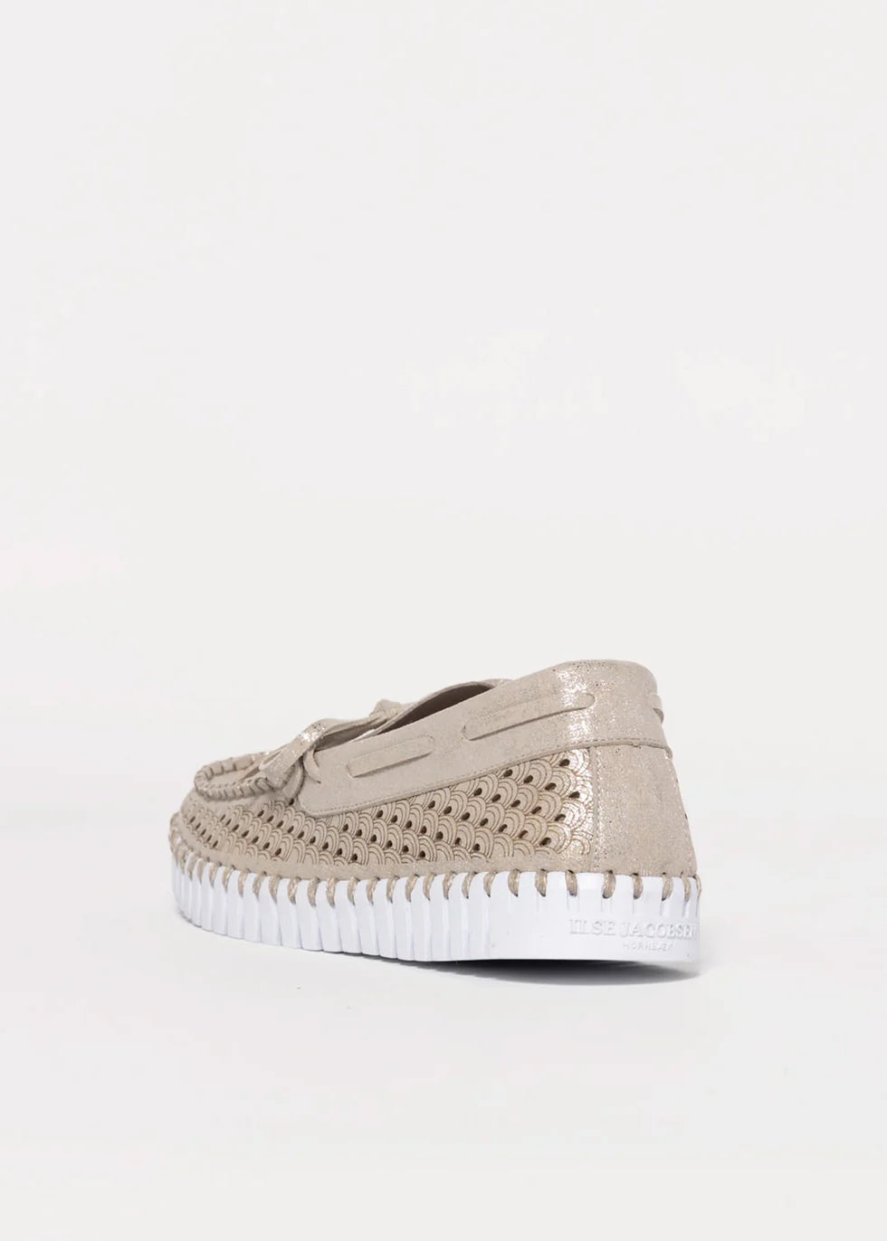 Tulip Metallic Boat Shoe