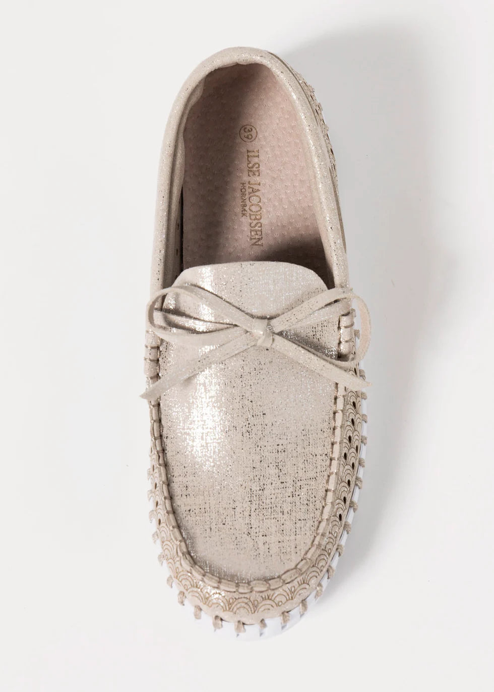 Tulip Metallic Boat Shoe