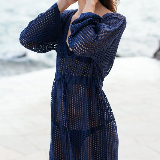 Marina Cover-Up Navy