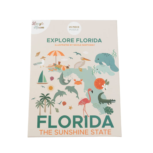 Lucy's Room Explore Florida Puzzle – Educational Kids Puzzle