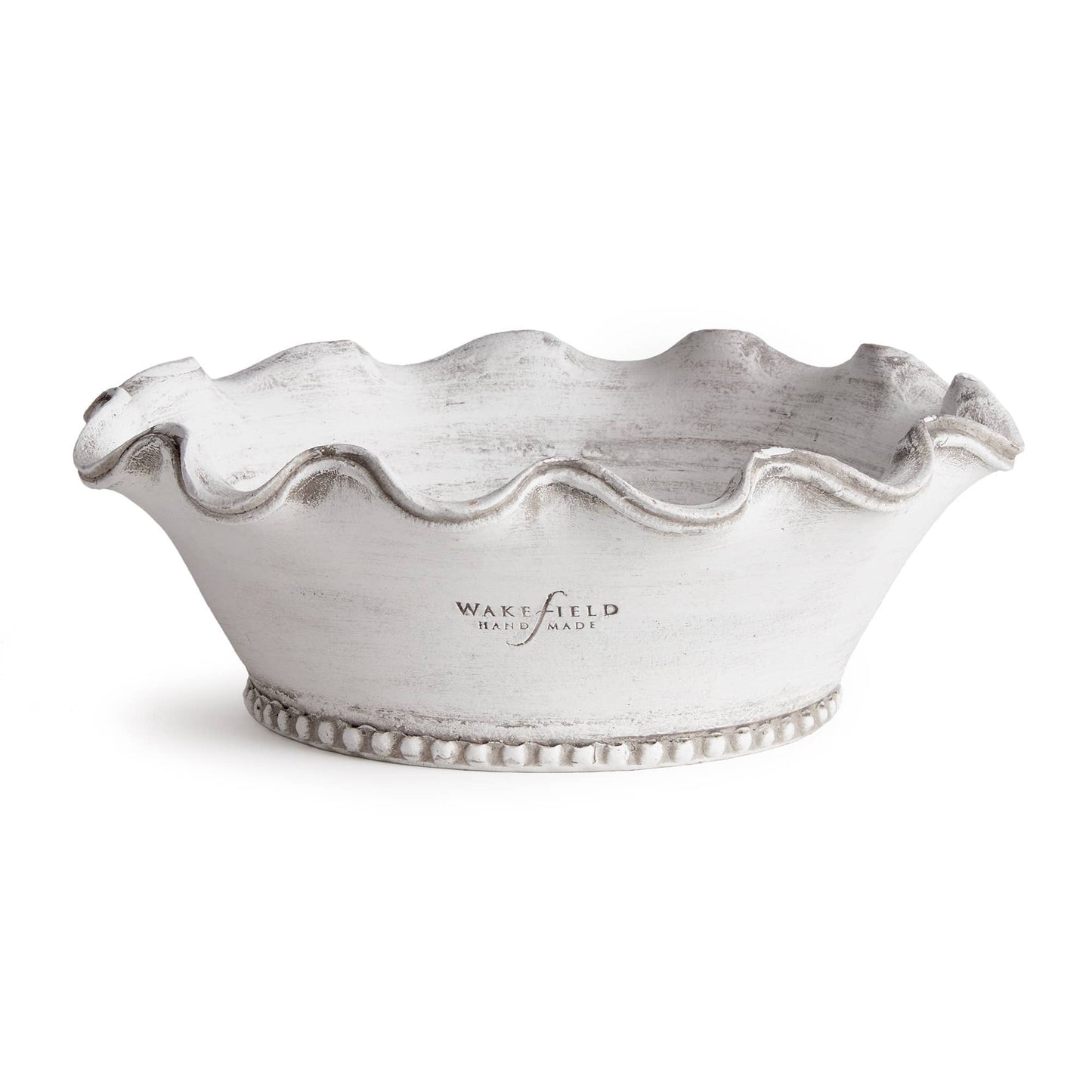 Wakefield Handmade Festonee Pot White Ash / Ceramic