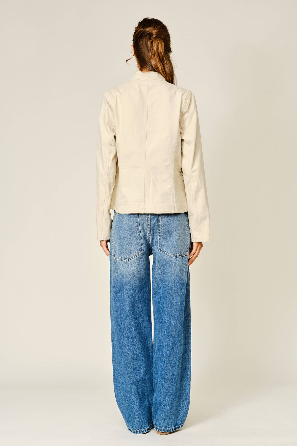 Fitted Button Up Jacket