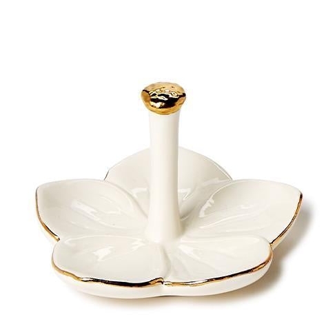 Flower Haven Ceramic Ring Holders
