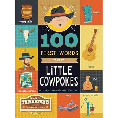 100 First first Words For Little Cowpokes Board Book