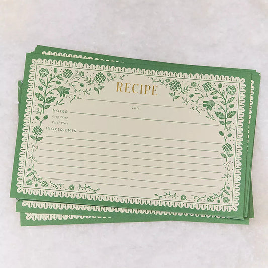 Artichoke Recipe Cards