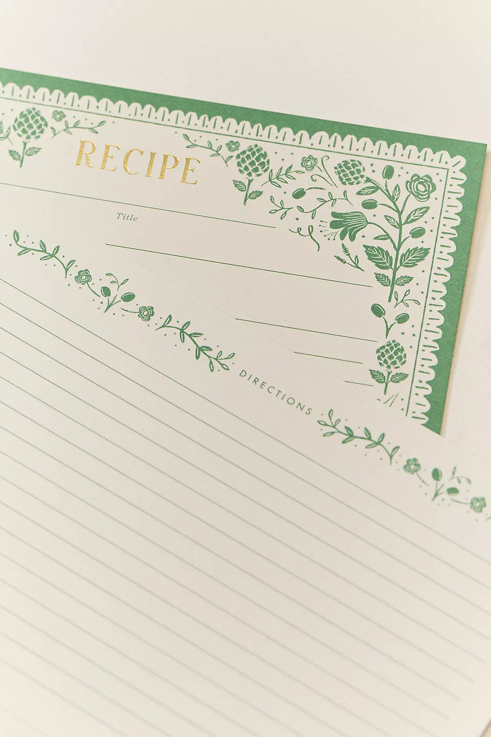 Artichoke Recipe Cards