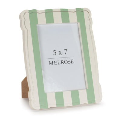 Classic Striped Photo Frame Mint