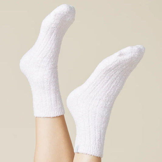 Crew Marshmallow Socks Heather Pink